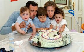 Bashar al Assad family photo