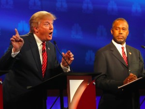 Trump Carson - third Republican debate