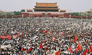 Student Protesters in Tiananmen Square